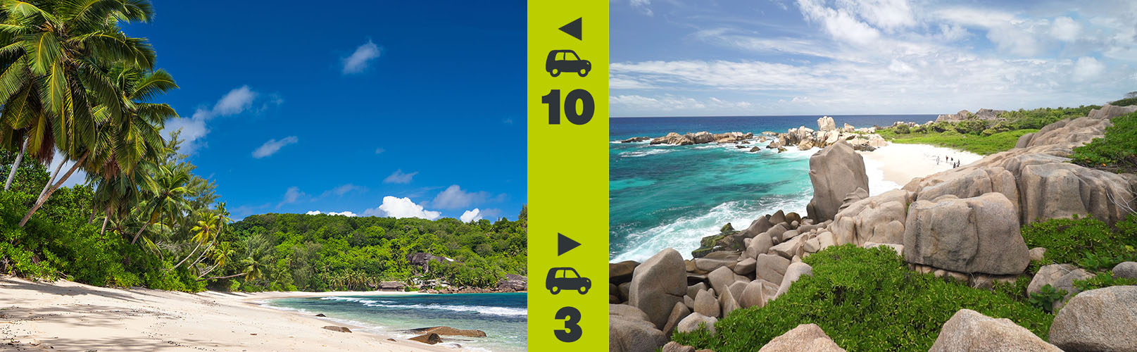 seychelles beach rating - the accessibility of a beach