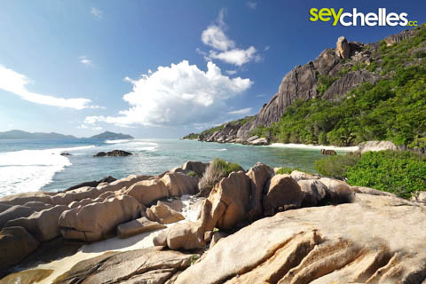 felsen an der anse aux cedres