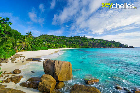 petite anse with calm waters - good to swim
