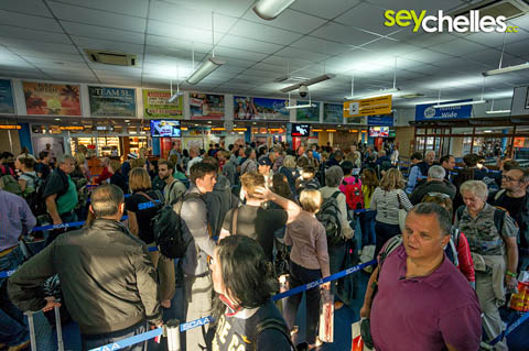 seychelles international airport - immigration
