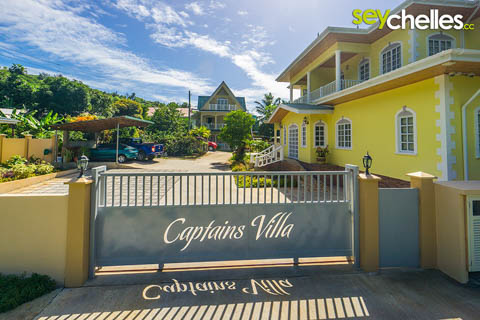 Captains Villa in der Anse Forbans