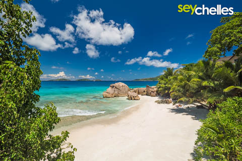 small anse patate near the patatran hotel on la digue