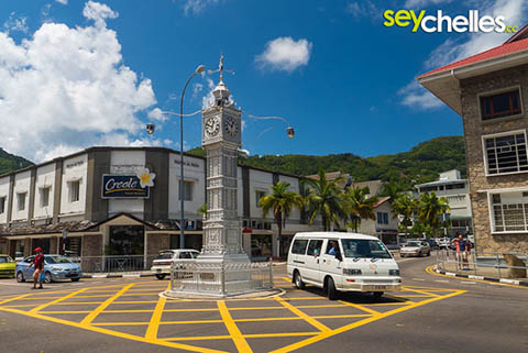 clock tower in victoria - the smallest capital in the world